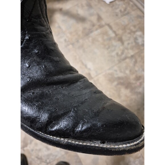 Remington Black Men’s Ostrich Size 10 D Cowboy Boots Pre-Owned main image 10